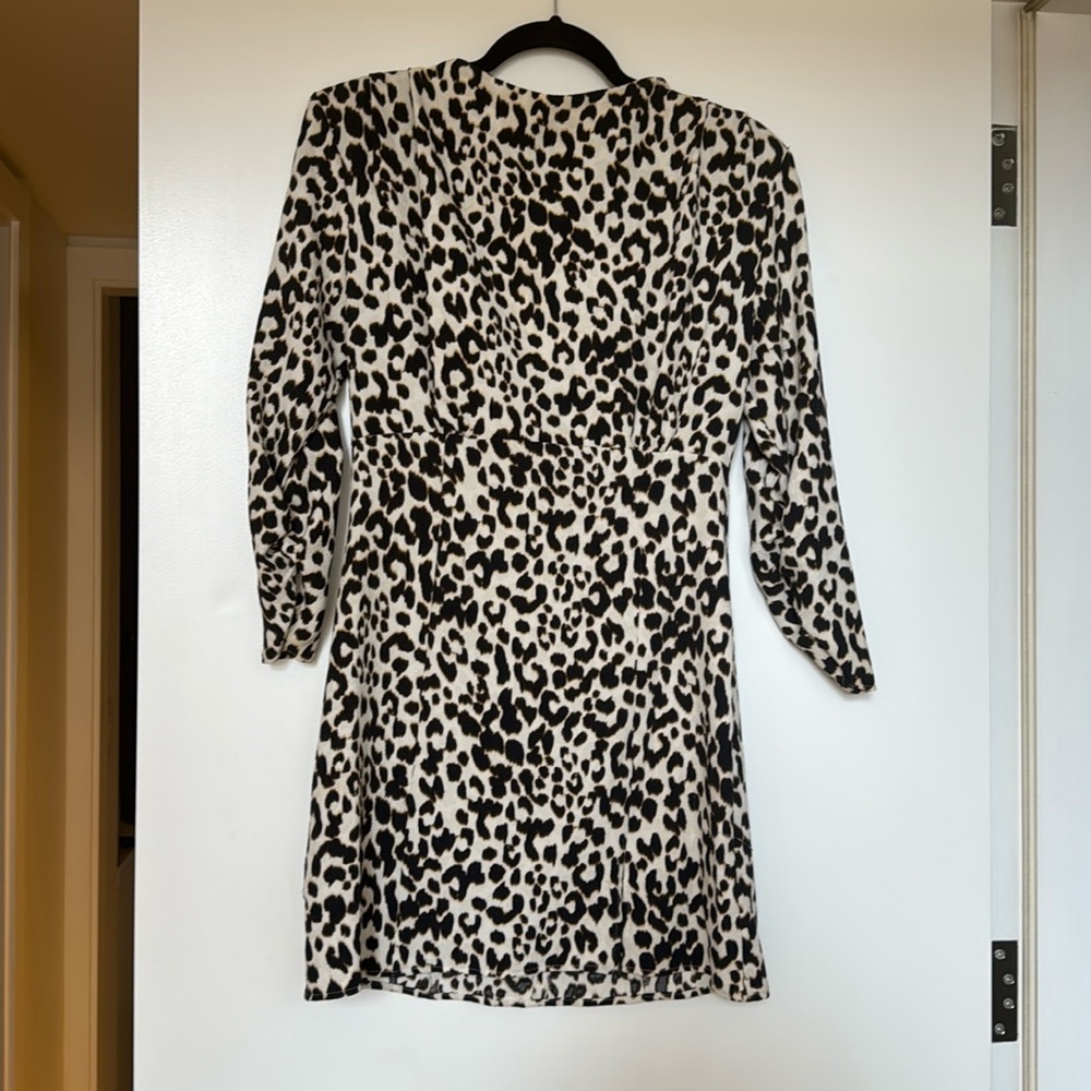 Zara women’s Leopard Mini Dress
